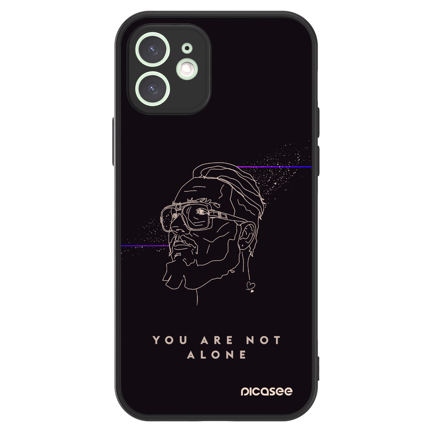 Picasee ULTIMATE CASE pro Apple iPhone 12 - You are not alone