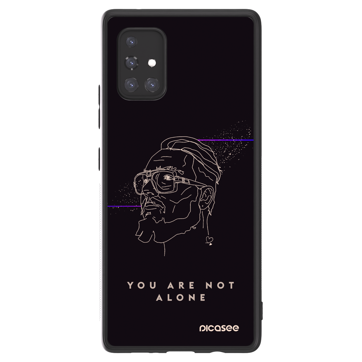 Picasee ULTIMATE CASE pro Samsung Galaxy A71 A715F - You are not alone