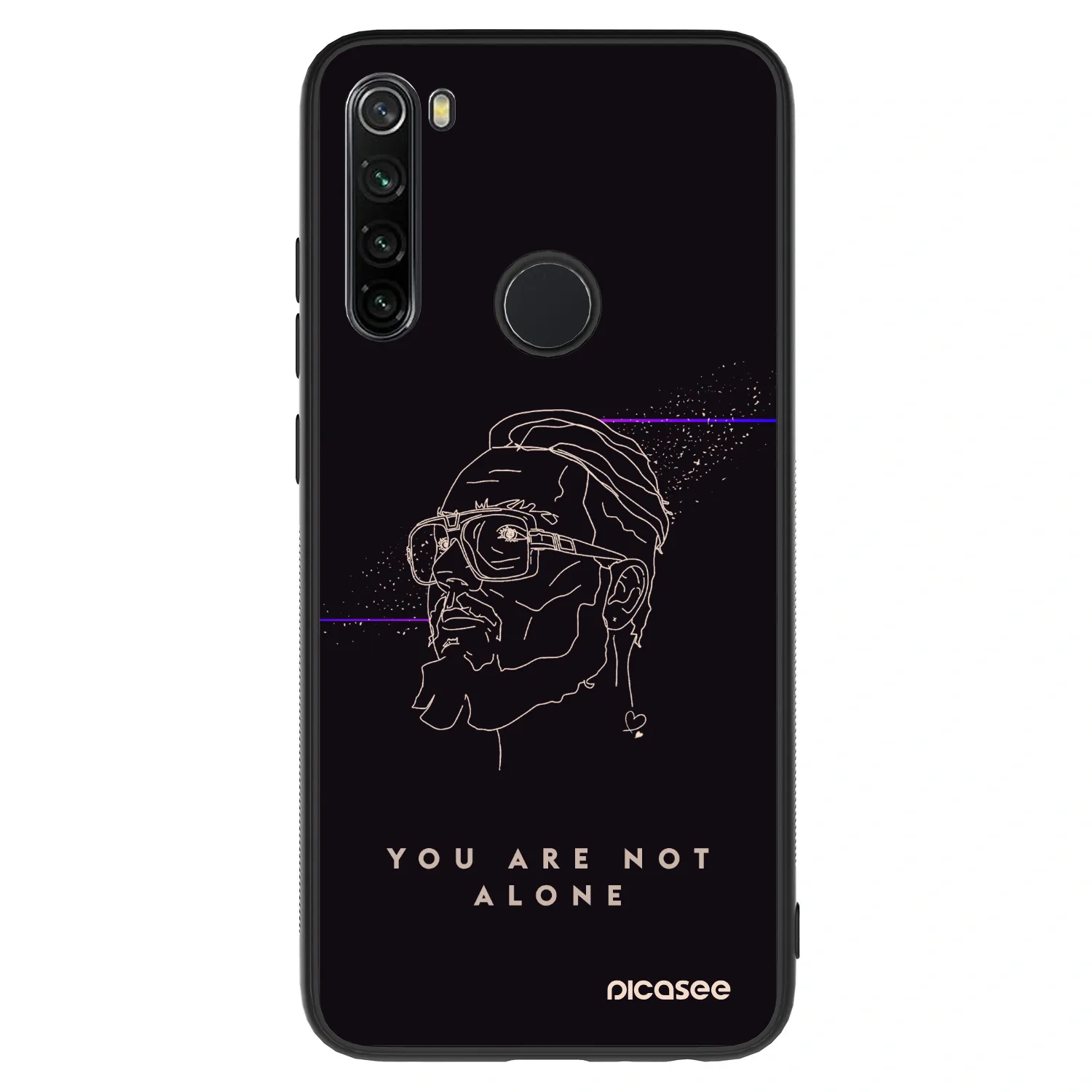 Picasee ULTIMATE CASE pro Xiaomi Redmi Note 8 - You are not alone