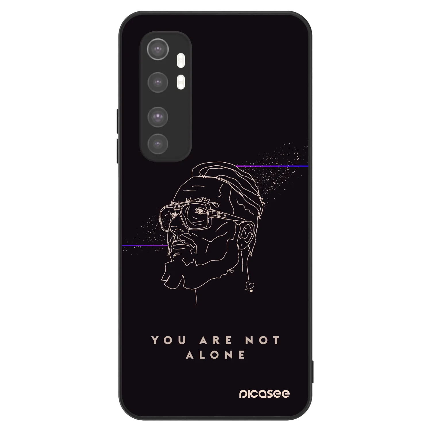 Picasee ULTIMATE CASE pro Xiaomi Mi Note 10 Lite - You are not alone