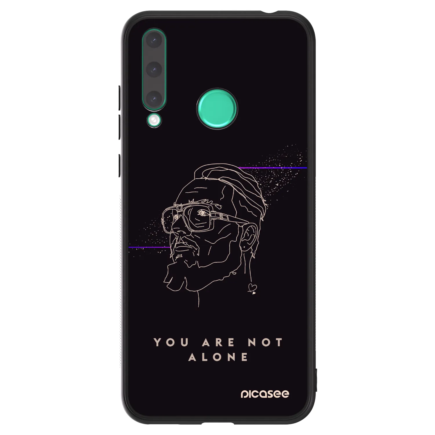 Picasee ULTIMATE CASE pro Honor 20 Lite - You are not alone