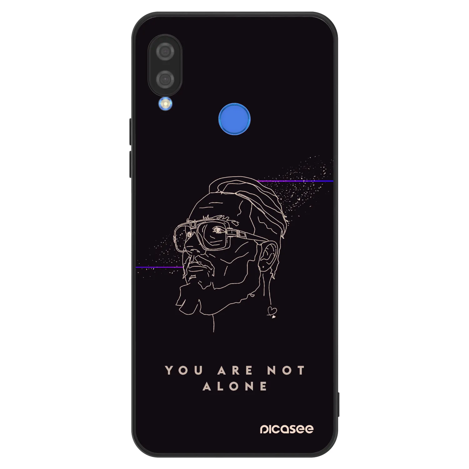 Picasee ULTIMATE CASE pro Huawei Nova 3 - You are not alone