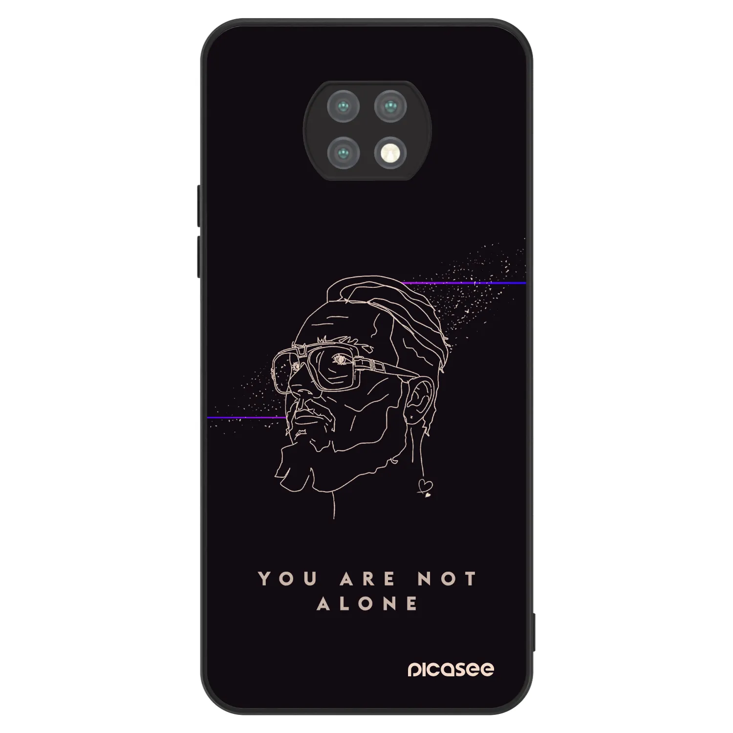 Picasee ULTIMATE CASE pro Xiaomi Redmi Note 9T - You are not alone
