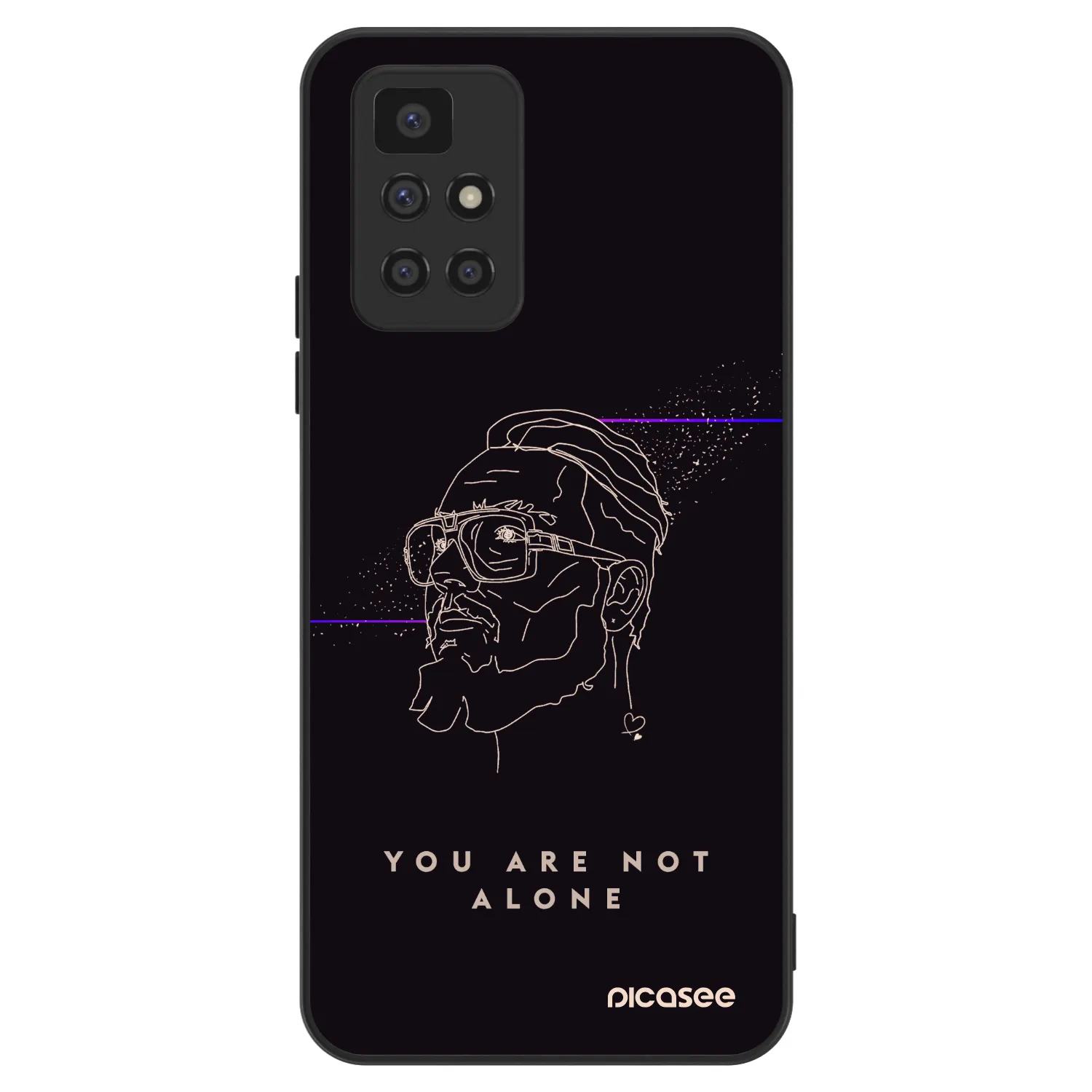 Picasee ULTIMATE CASE pro Xiaomi Redmi 10 - You are not alone