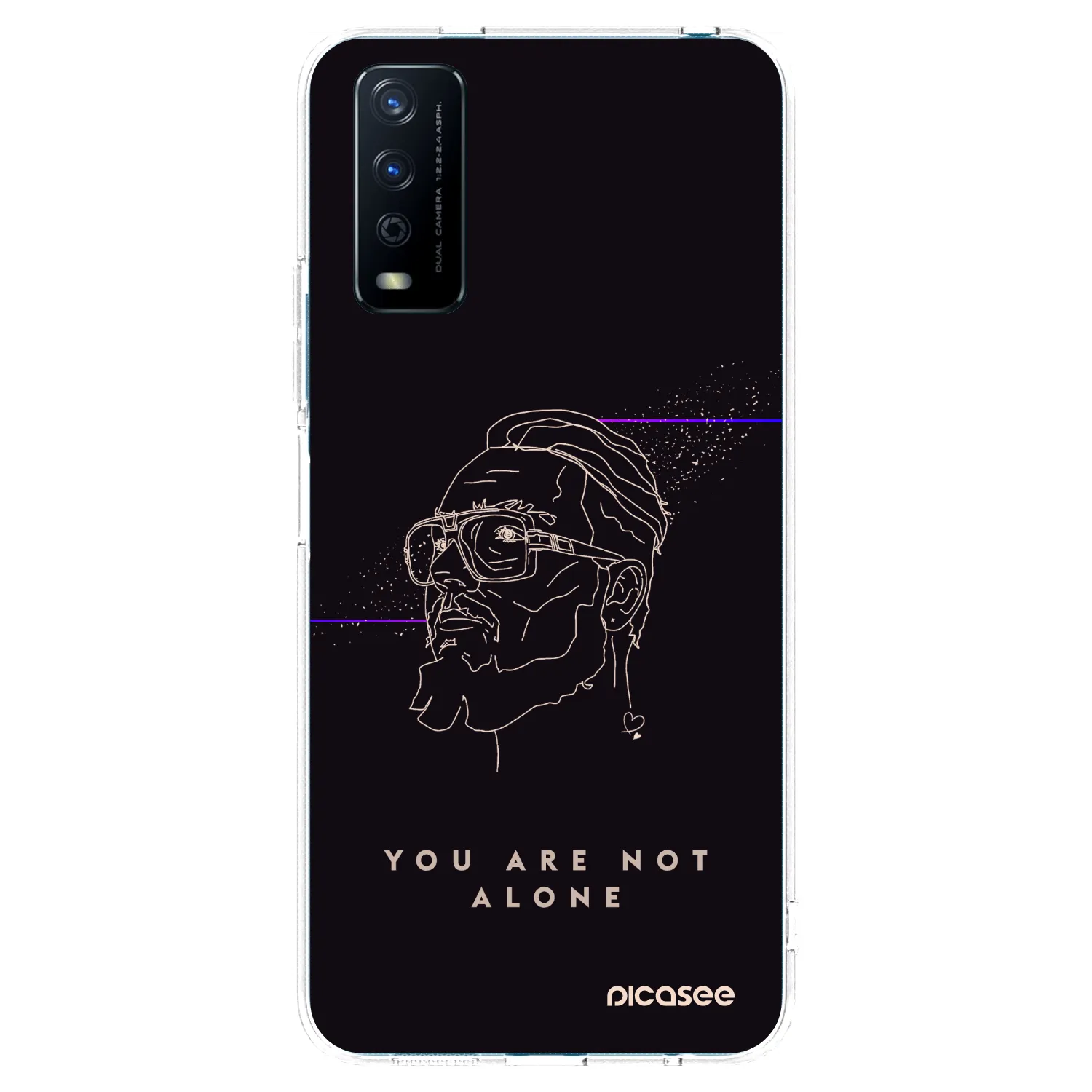 Picasee silikónový prehľadný obal pre Vivo Y11s - You are not alone