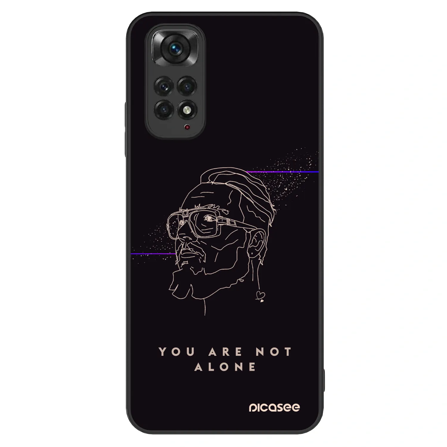 Picasee ULTIMATE CASE pro Xiaomi Redmi Note 11S 4G - You are not alone