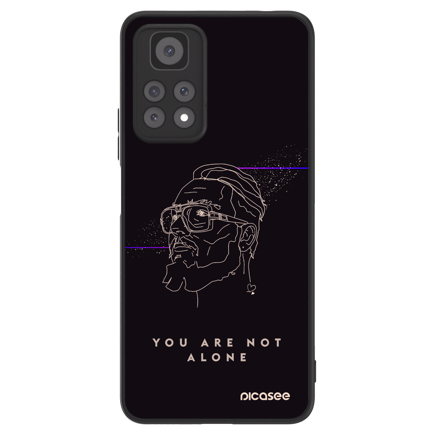Picasee ULTIMATE CASE pro Xiaomi Redmi Note 11 Pro 5G - You are not alone