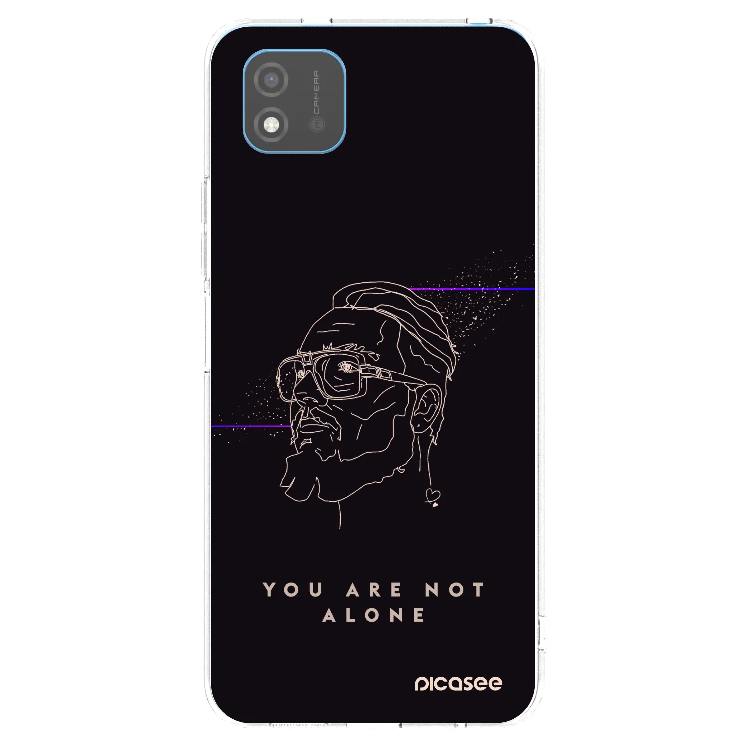 Picasee silikónový prehľadný obal pre Realme C11 (2021) - You are not alone