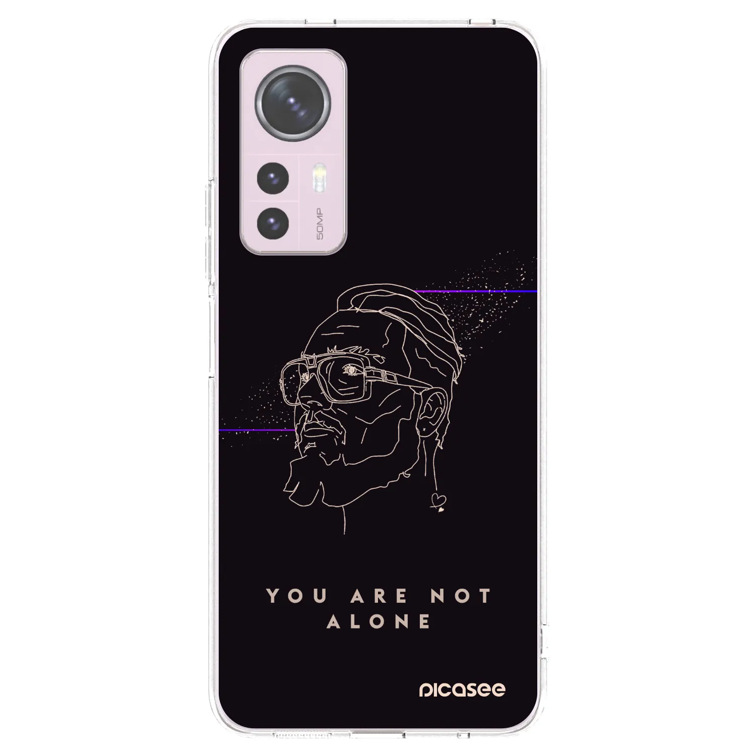 Picasee silikónový prehľadný obal pre Xiaomi 12 - You are not alone