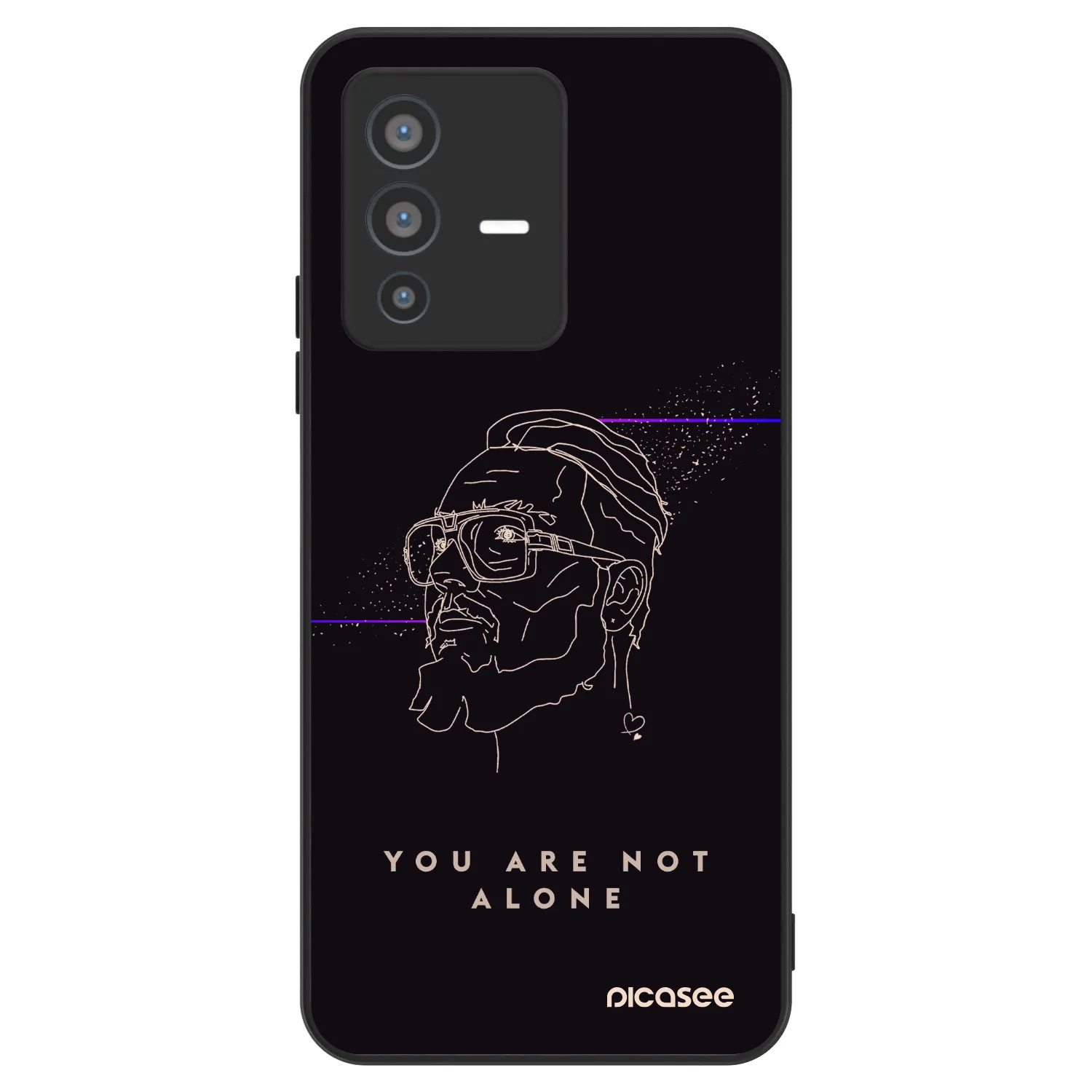 Picasee ULTIMATE CASE pro Vivo V23 5G - You are not alone