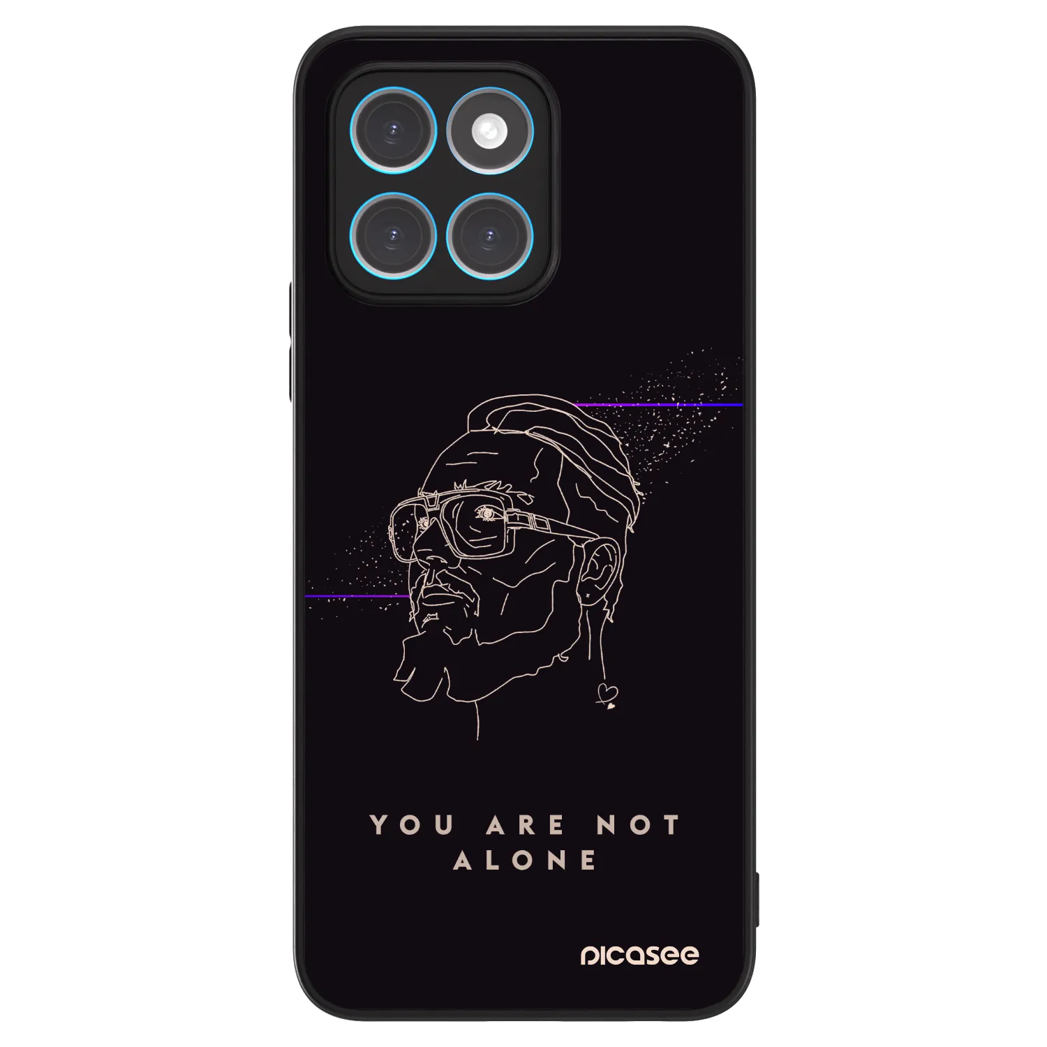 Picasee ULTIMATE CASE pro Honor X8 4G - You are not alone