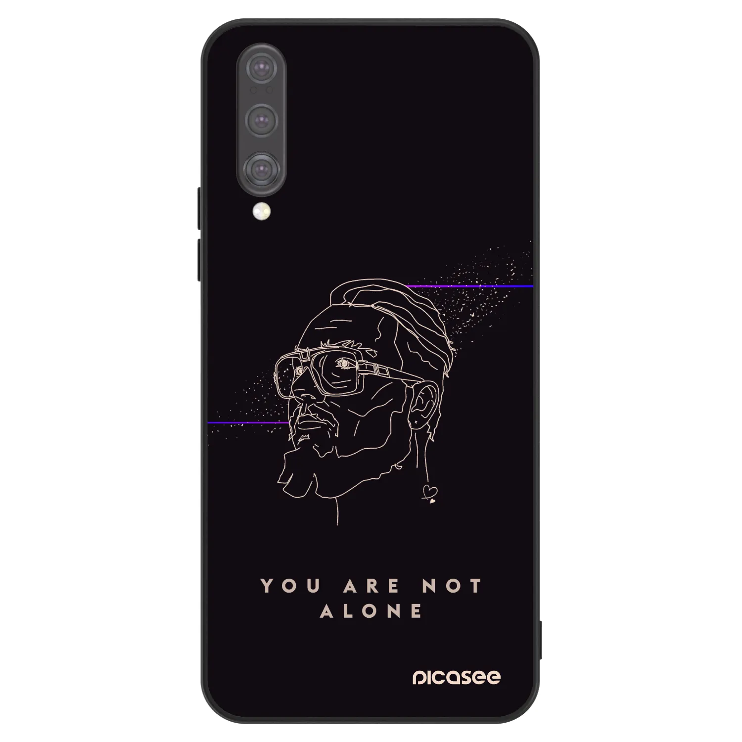 Picasee ULTIMATE CASE pro Huawei P20 Pro - You are not alone