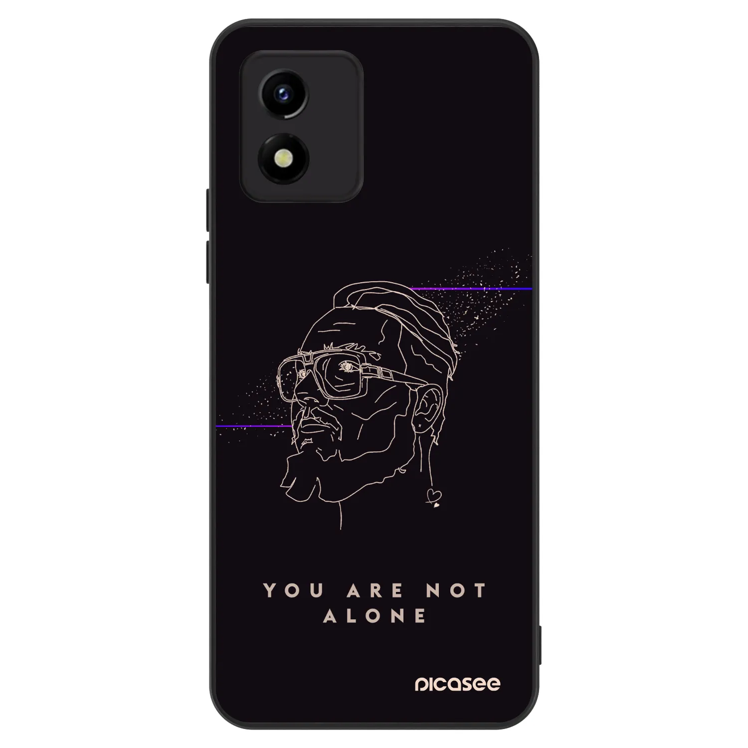Picasee ULTIMATE CASE pro Vivo Y01 - You are not alone