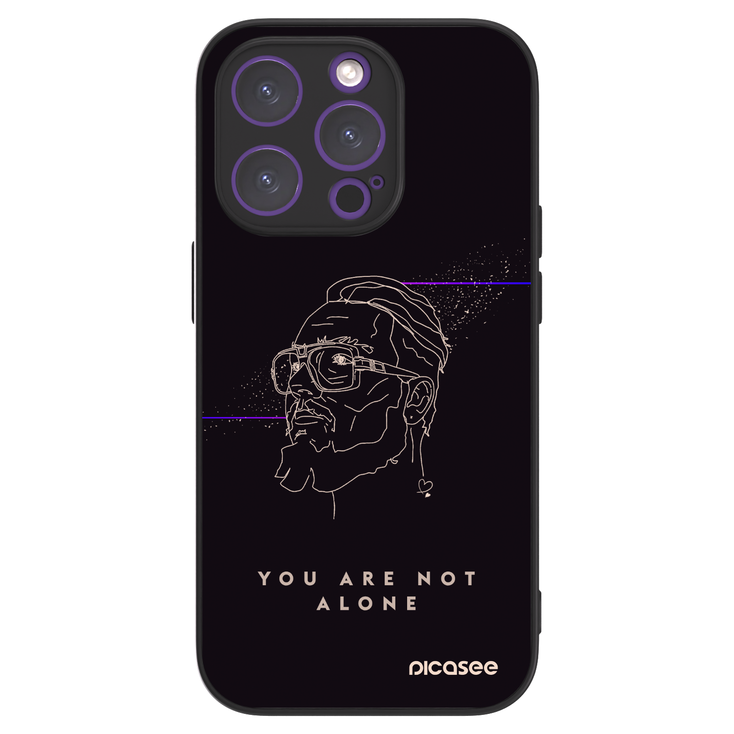 Picasee ULTIMATE CASE pro Apple iPhone 14 Pro - You are not alone