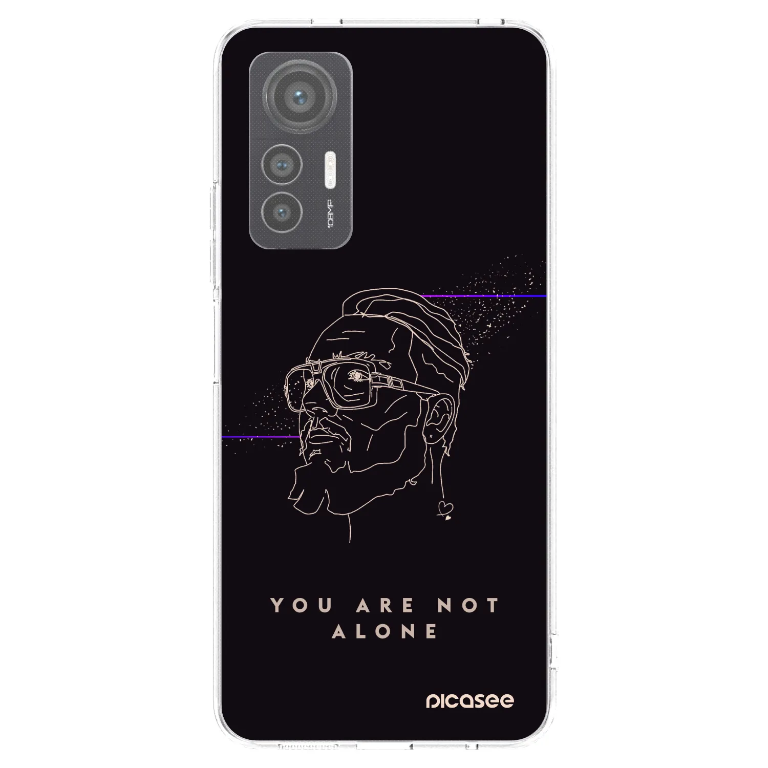 Picasee silikónový prehľadný obal pre Xiaomi 12 Lite - You are not alone