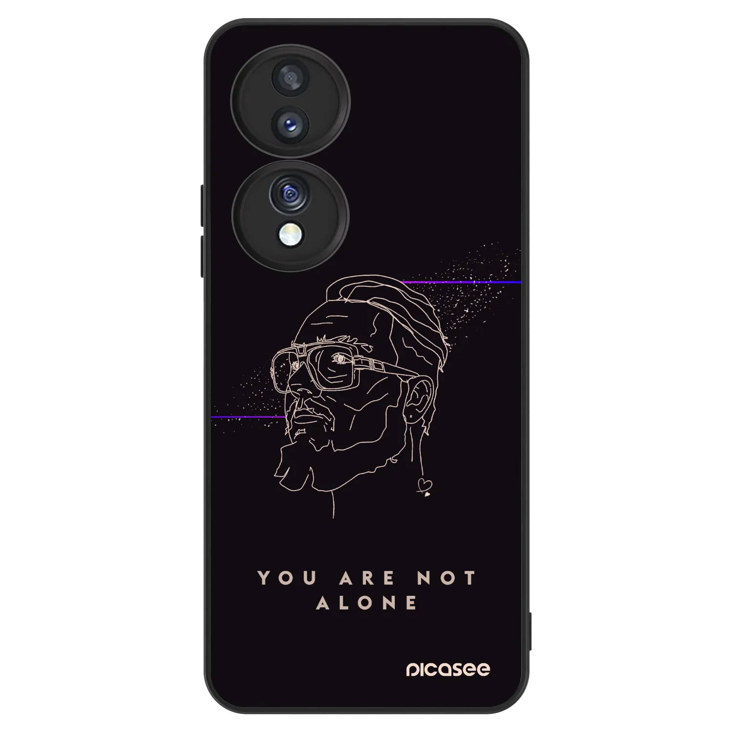 Picasee ULTIMATE CASE pro Honor 70 - You are not alone