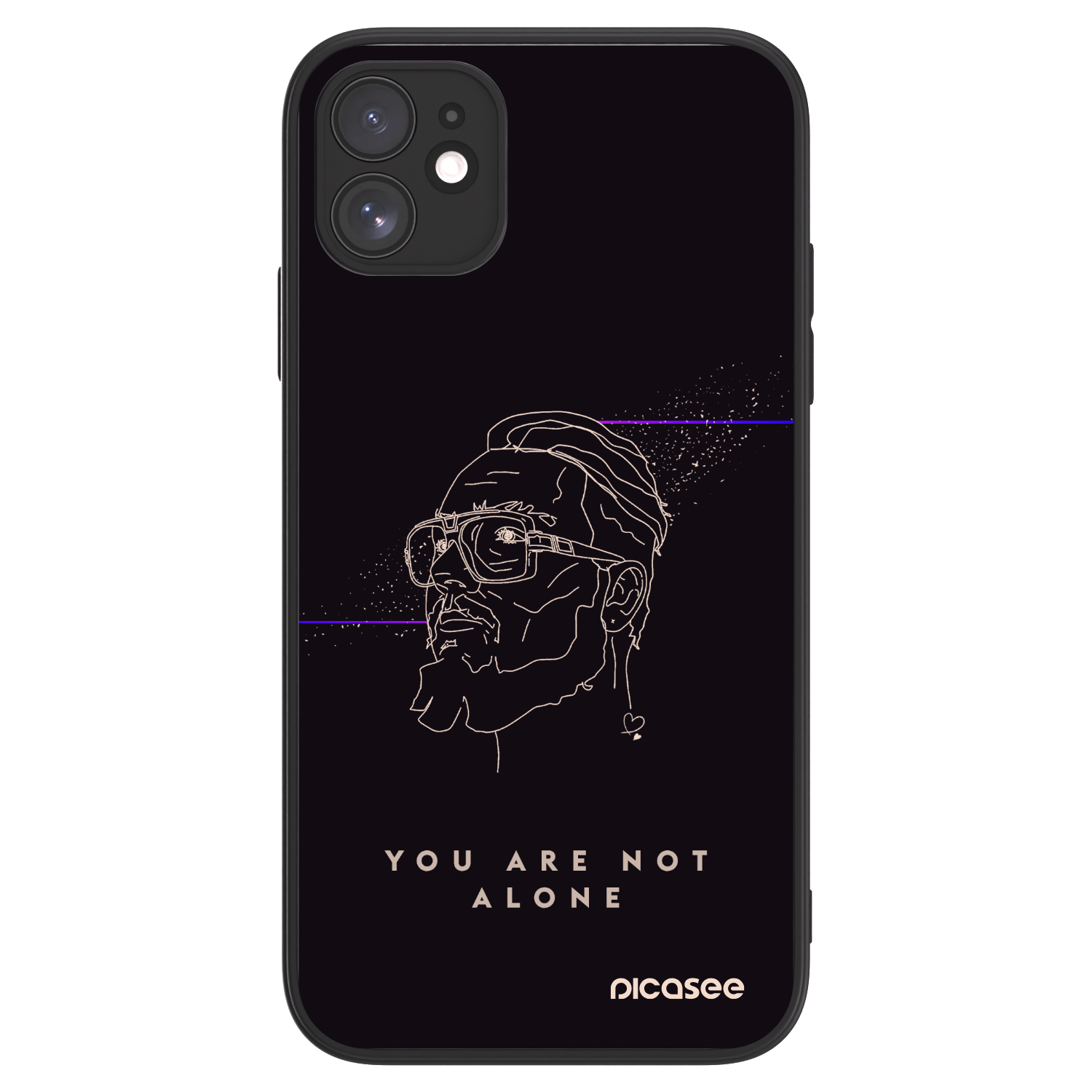 Picasee ULTIMATE CASE MagSafe pro Apple iPhone 11 - You are not alone