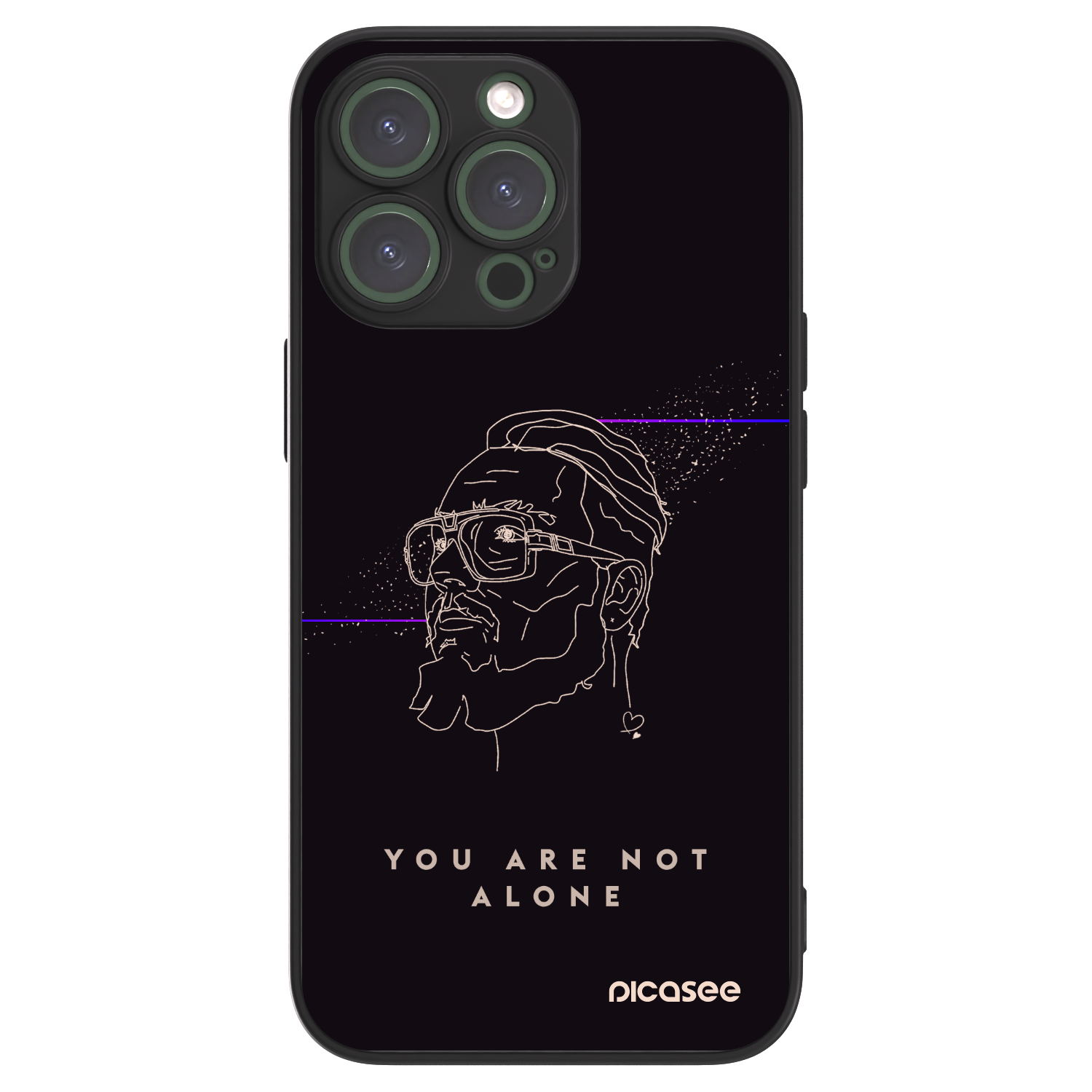 Picasee ULTIMATE CASE MagSafe pro Apple iPhone 13 Pro - You are not alone