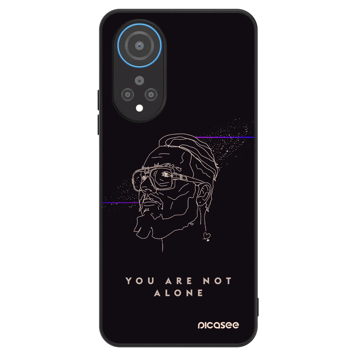 Picasee ULTIMATE CASE pro Honor X7 - You are not alone