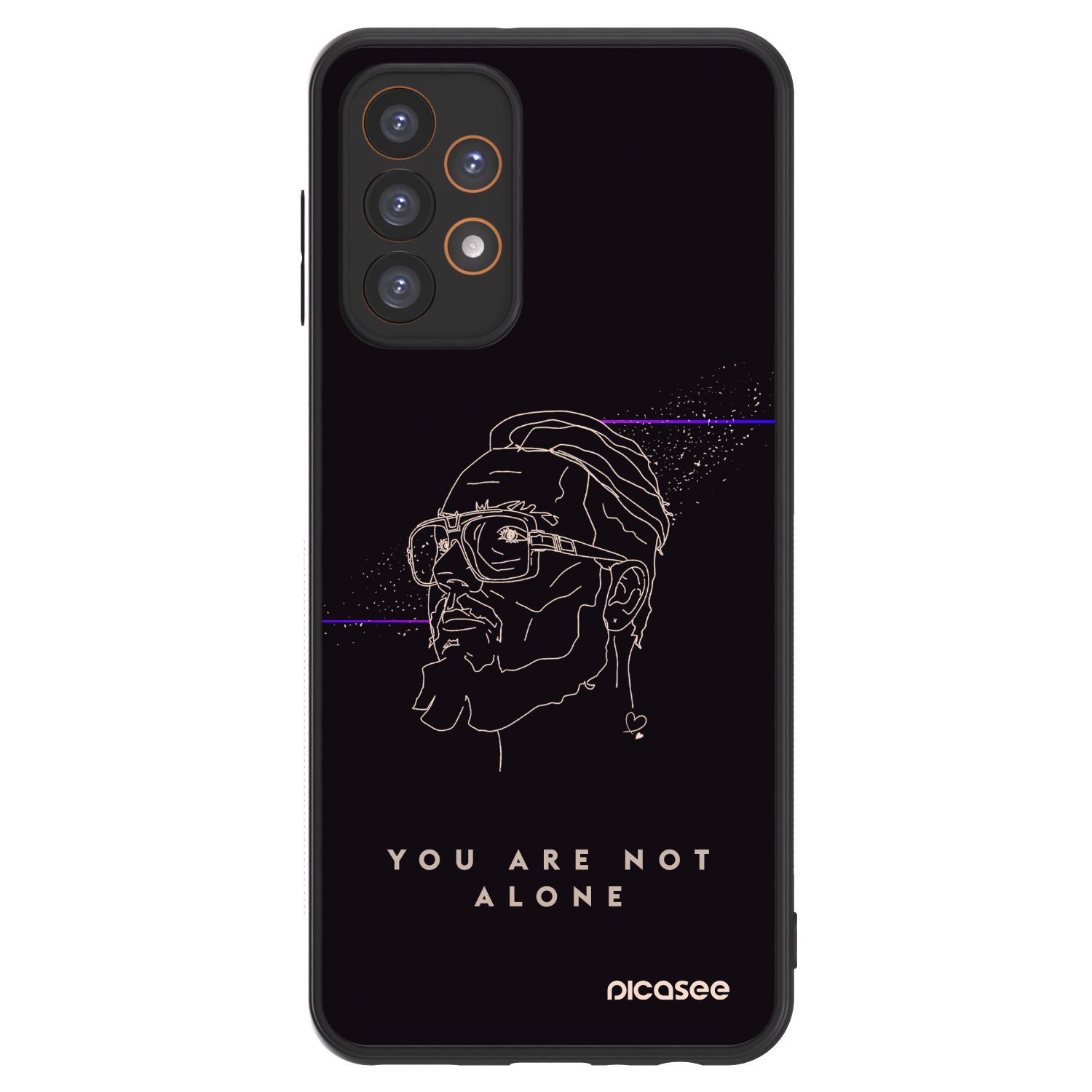 Picasee ULTIMATE CASE pro Samsung Galaxy A23 A235F 4G - You are not alone