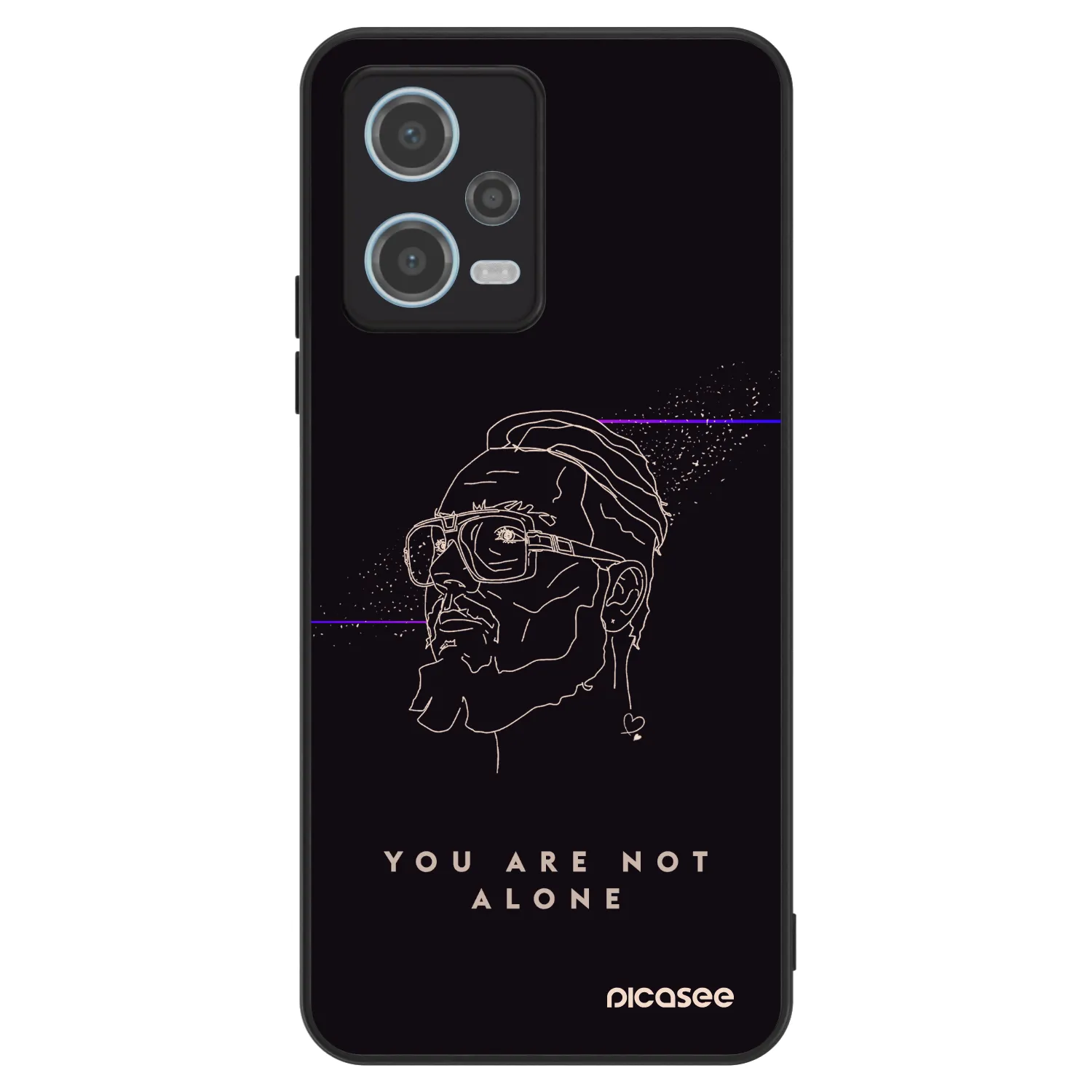 Picasee ULTIMATE CASE pro Xiaomi Redmi Note 12 5G - You are not alone