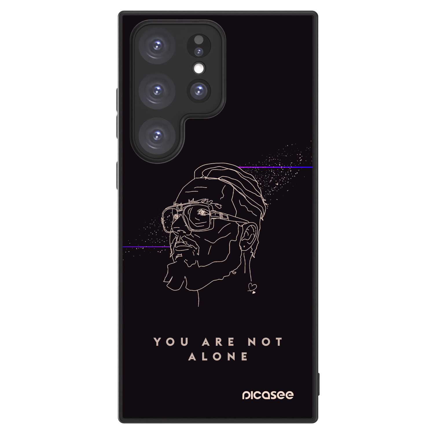 Picasee ULTIMATE CASE PowerShare pro Samsung Galaxy S23 Ultra 5G - You are not alone