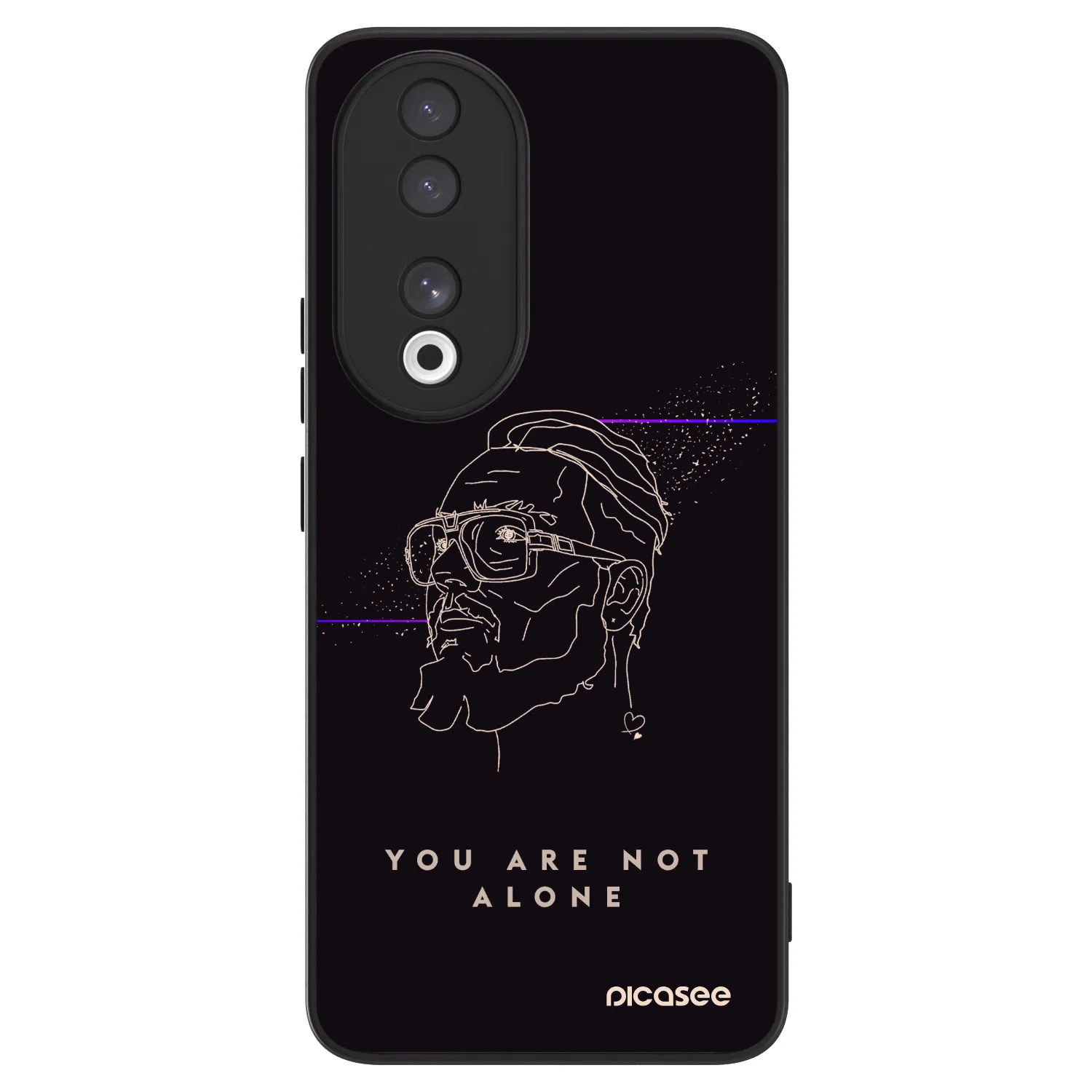 Picasee ULTIMATE CASE pro Honor 90 5G - You are not alone