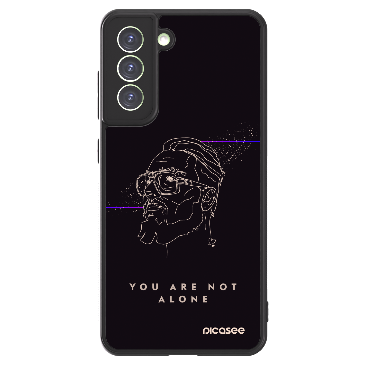 Picasee ULTIMATE CASE PowerShare pro Samsung Galaxy S21 FE 5G - You are not alone