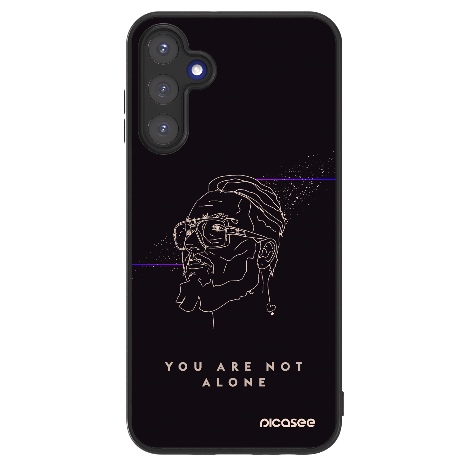 Picasee ULTIMATE CASE pro Samsung Galaxy A15 A155F 4G - You are not alone