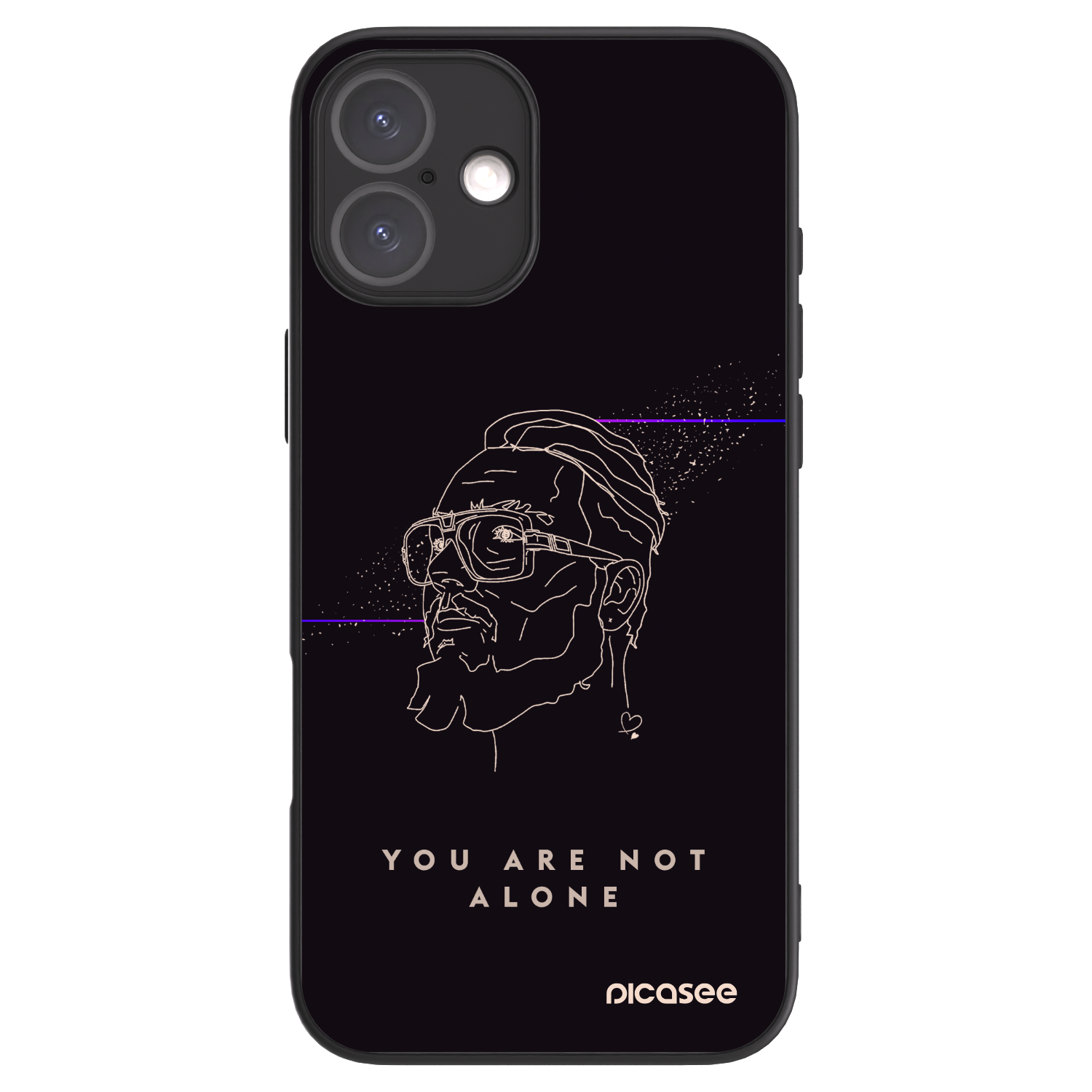 Picasee ULTIMATE CASE pro Apple iPhone 16 Plus - You are not alone