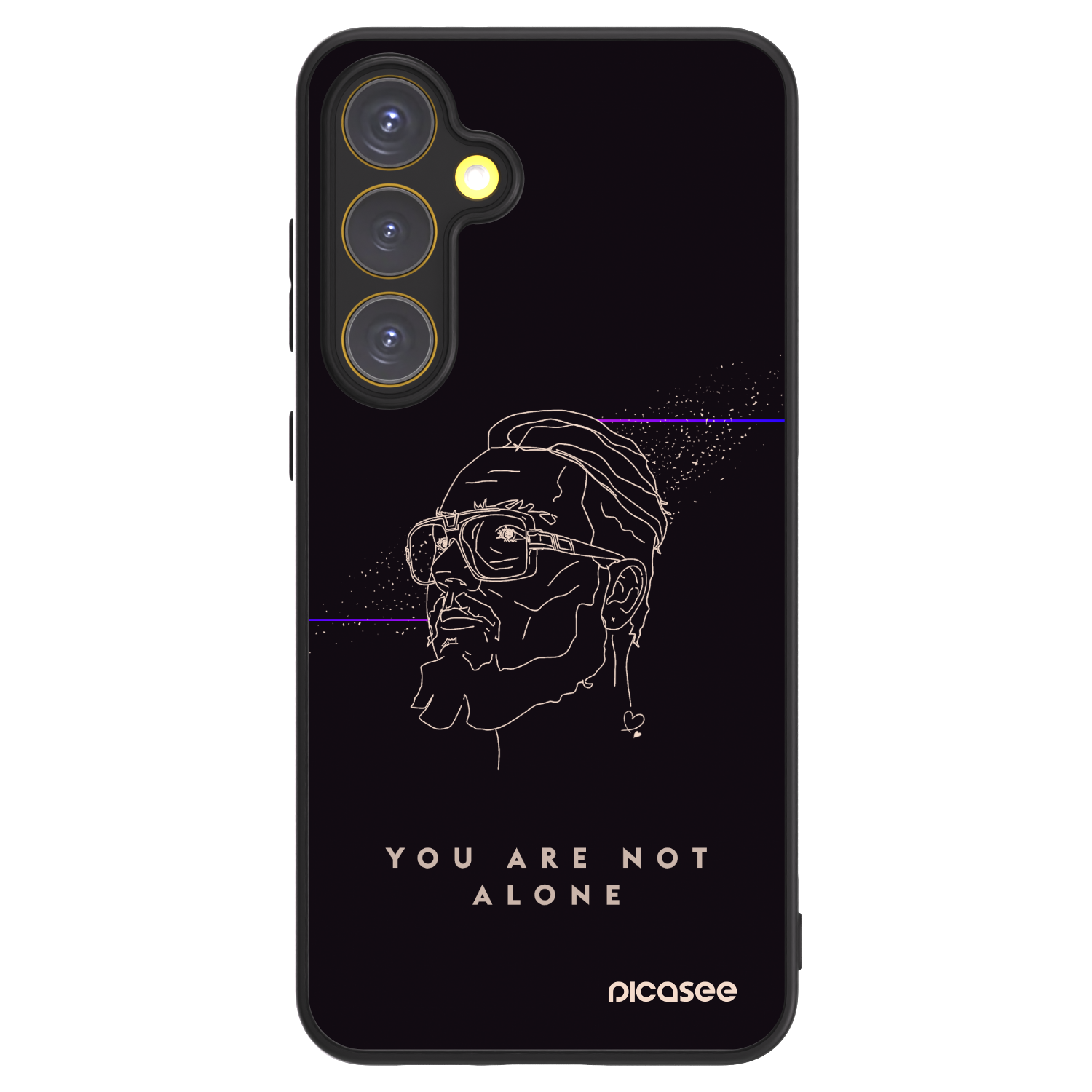Picasee ULTIMATE CASE PowerShare pro Samsung Galaxy S24 FE S721B - You are not alone
