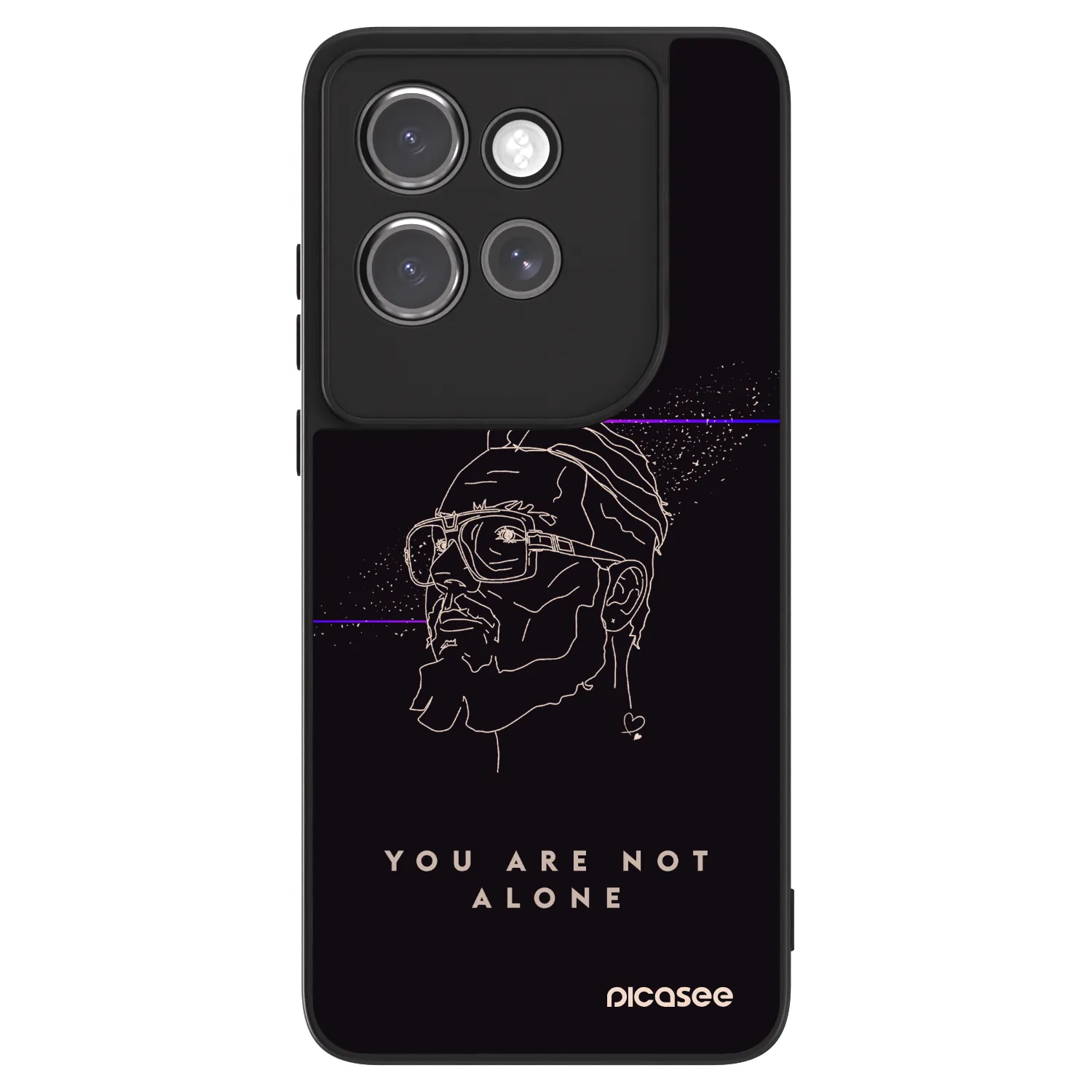 Picasee ULTIMATE CASE pro Motorola Edge 50 Neo - You are not alone