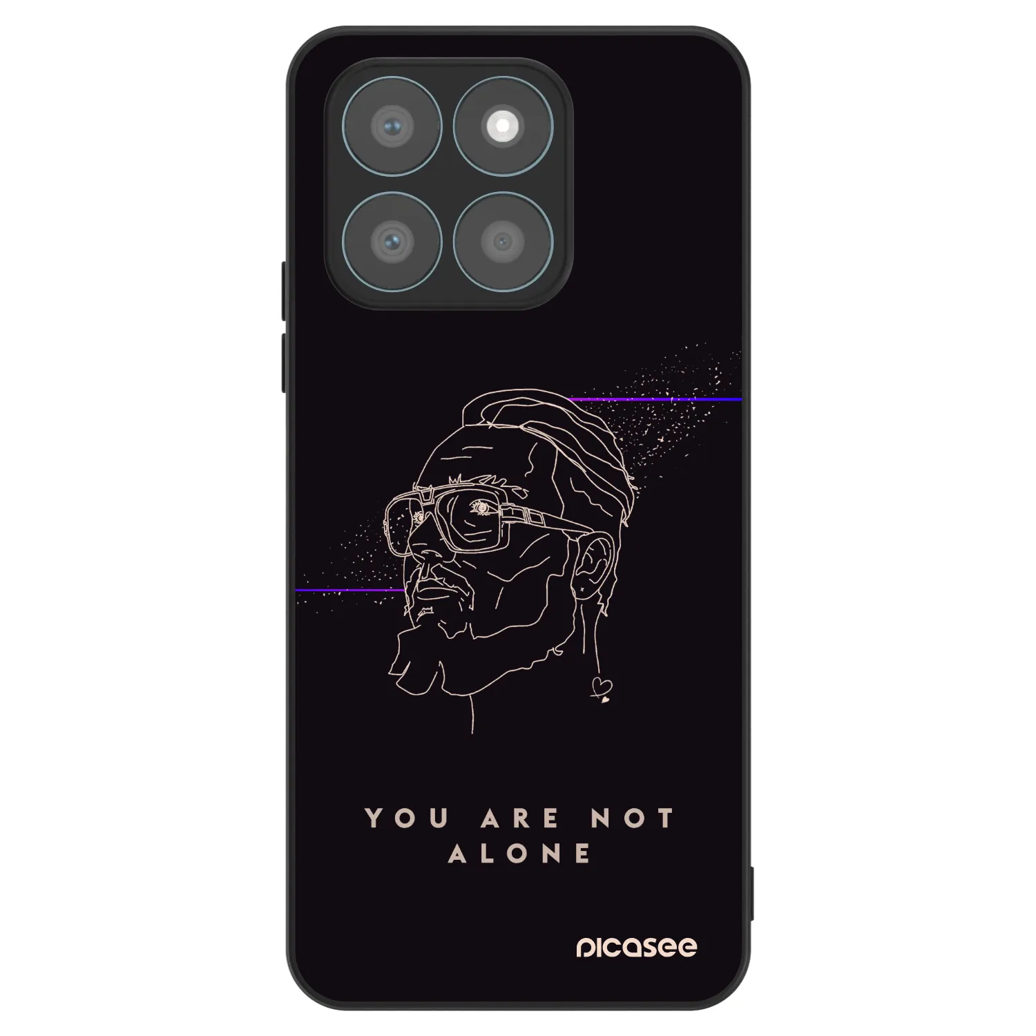 Picasee ULTIMATE CASE pro Honor X8c - You are not alone