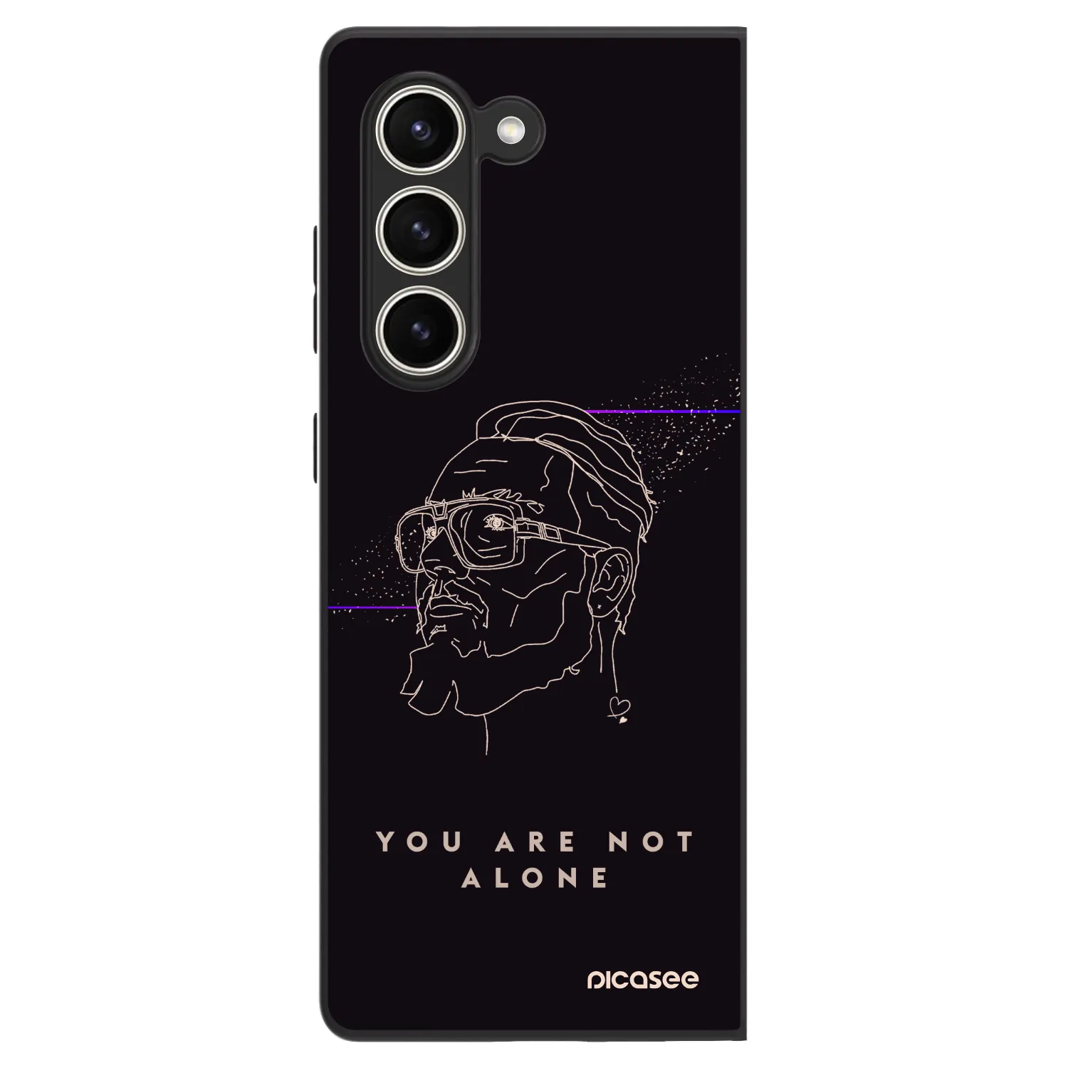 Picasee ULTIMATE CASE pro Samsung Galaxy Z Fold5 5G - You are not alone