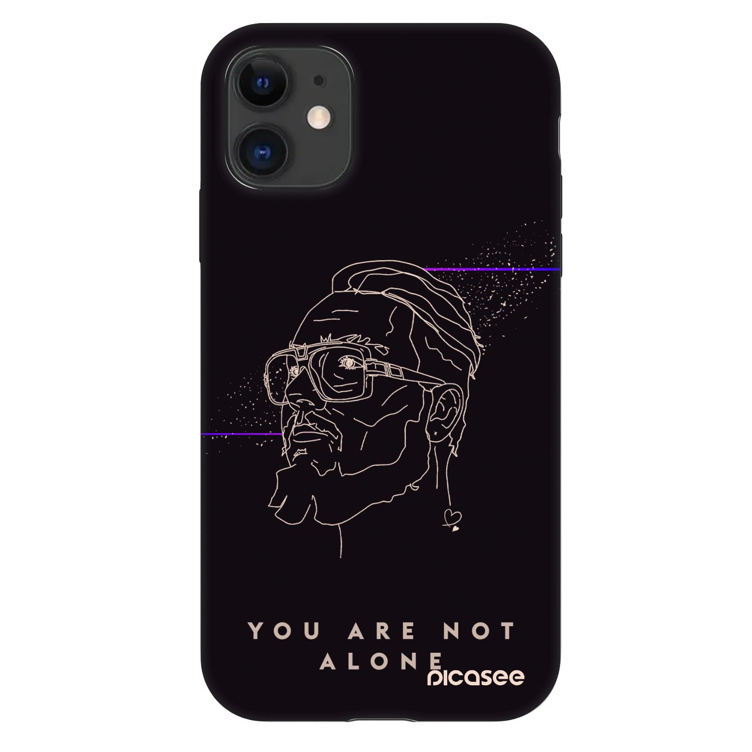 Picasee Fashion Case pre Apple iPhone 11 - You are not alone