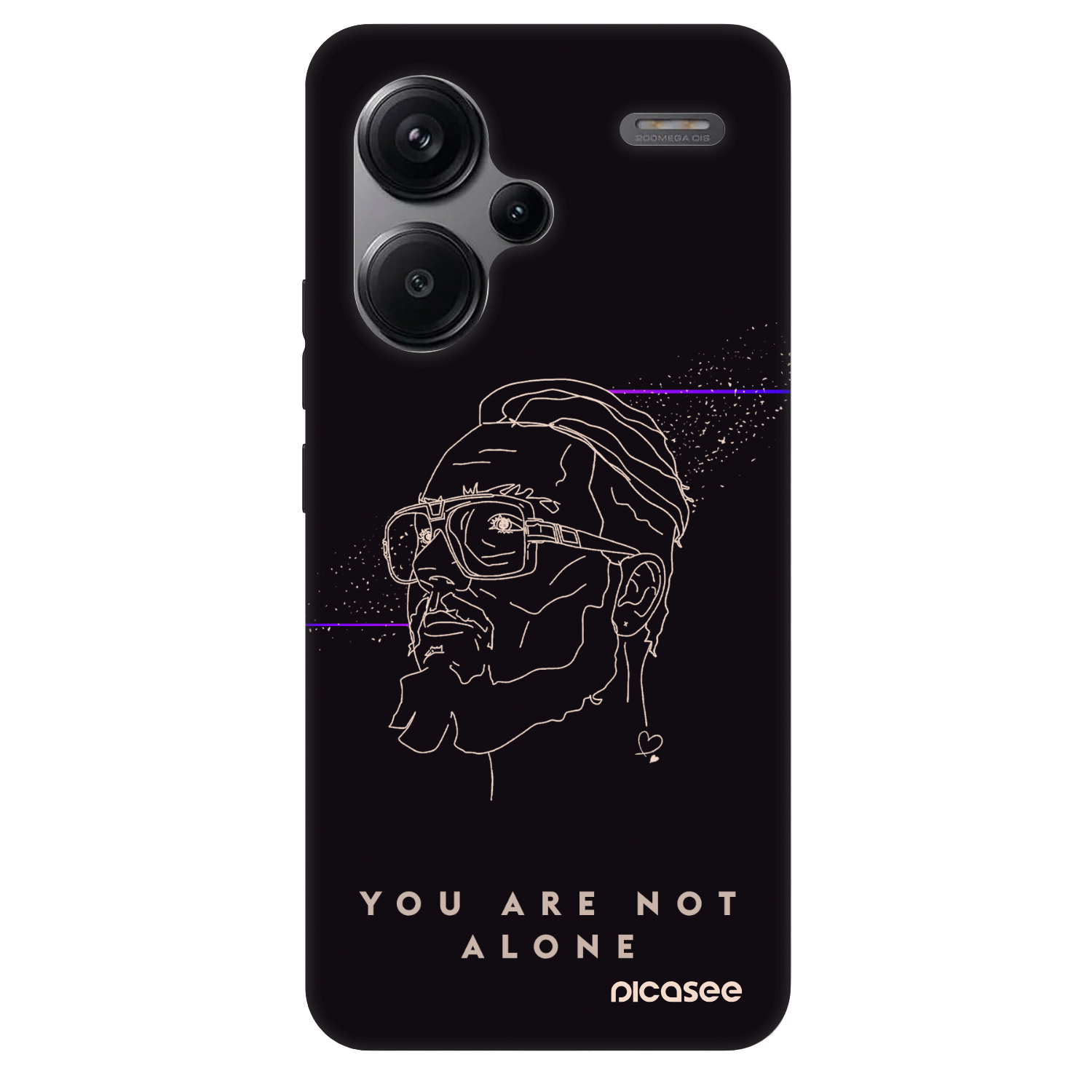 Picasee Fashion Case pre Xiaomi Redmi Note 13 Pro+ 5G - You are not alone