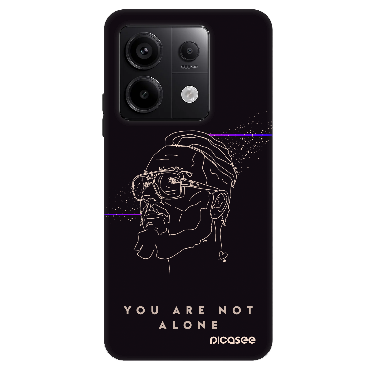 Picasee Fashion Case pre Xiaomi Redmi Note 13 Pro 5G - You are not alone