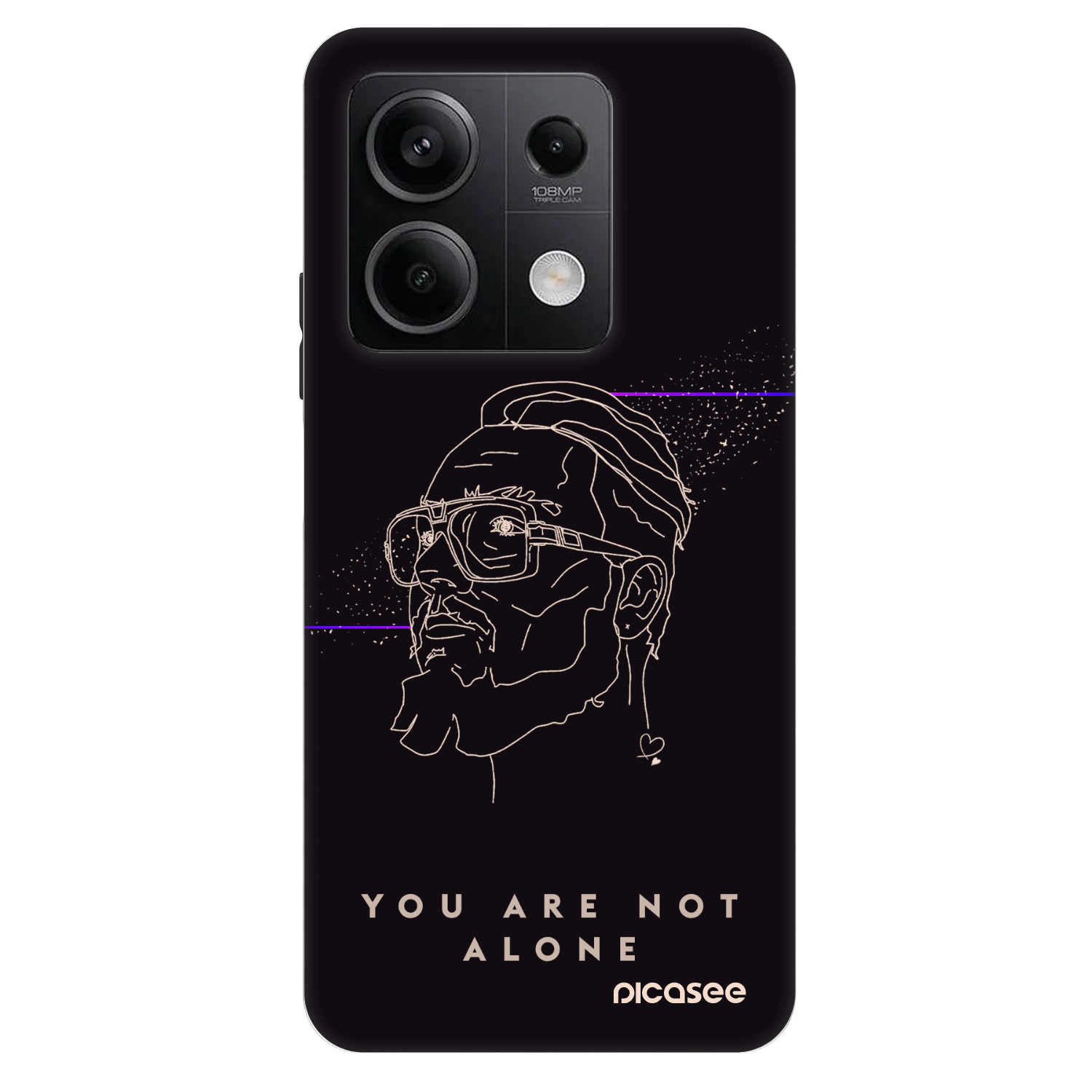 Picasee Fashion Case pre Xiaomi Redmi Note 13 5G - You are not alone
