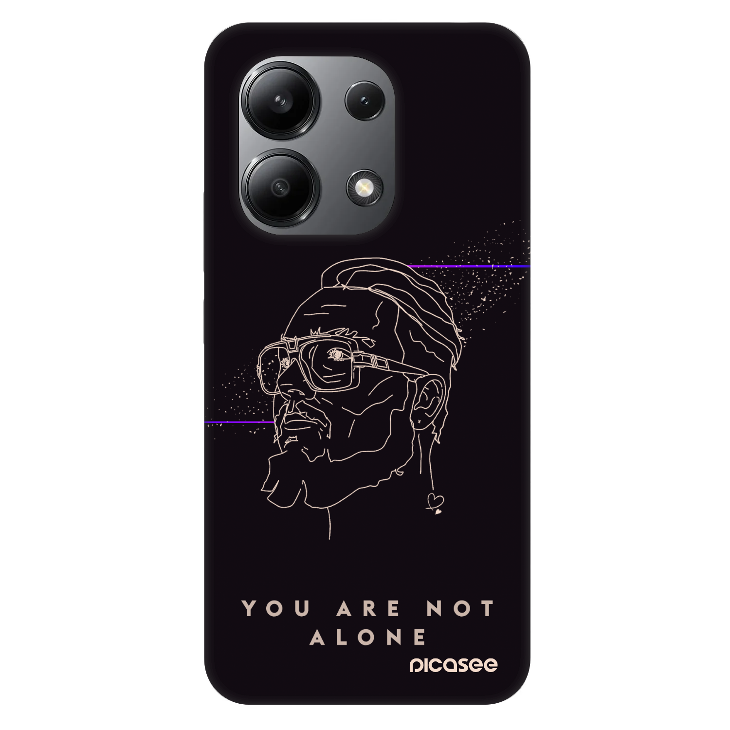 Picasee Fashion Case pre Xiaomi Redmi Note 13 4G - You are not alone