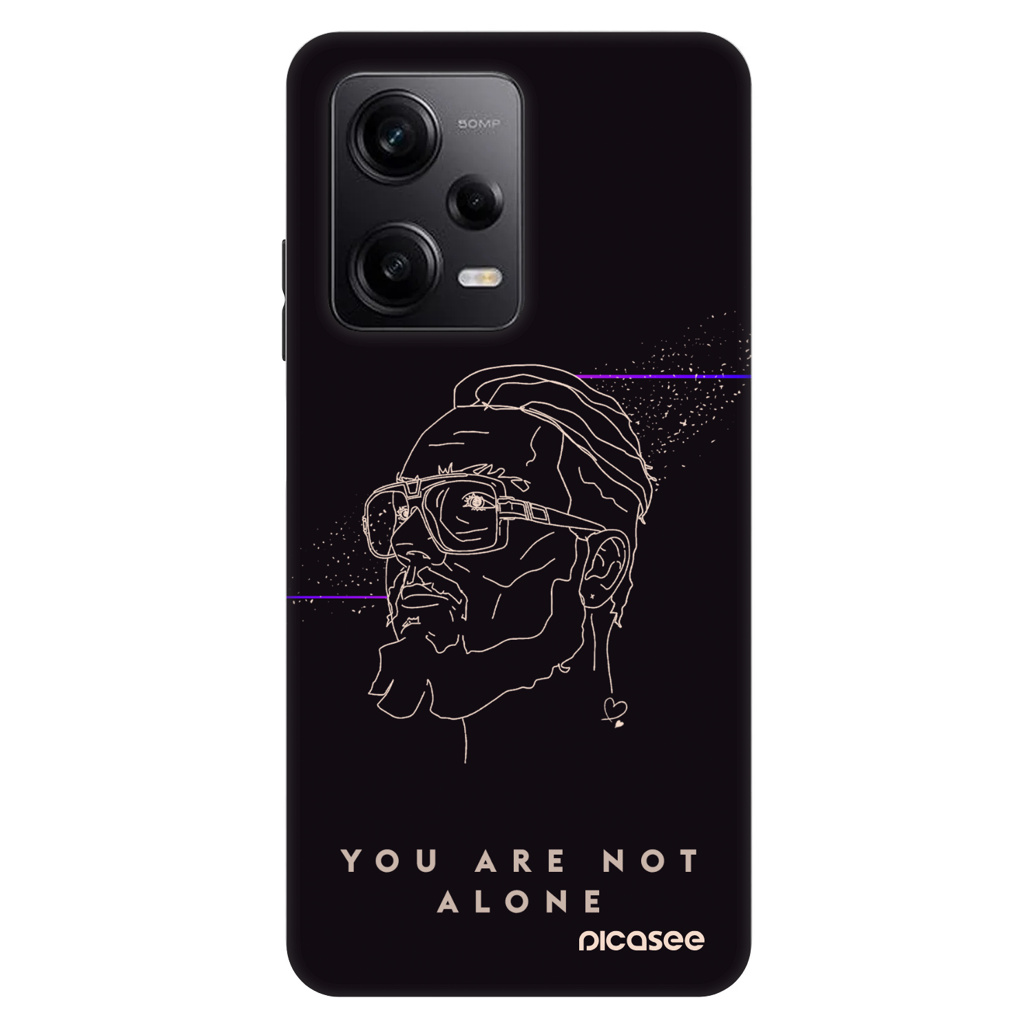 Picasee Fashion Case pre Xiaomi Redmi Note 12 Pro+ 5G - You are not alone