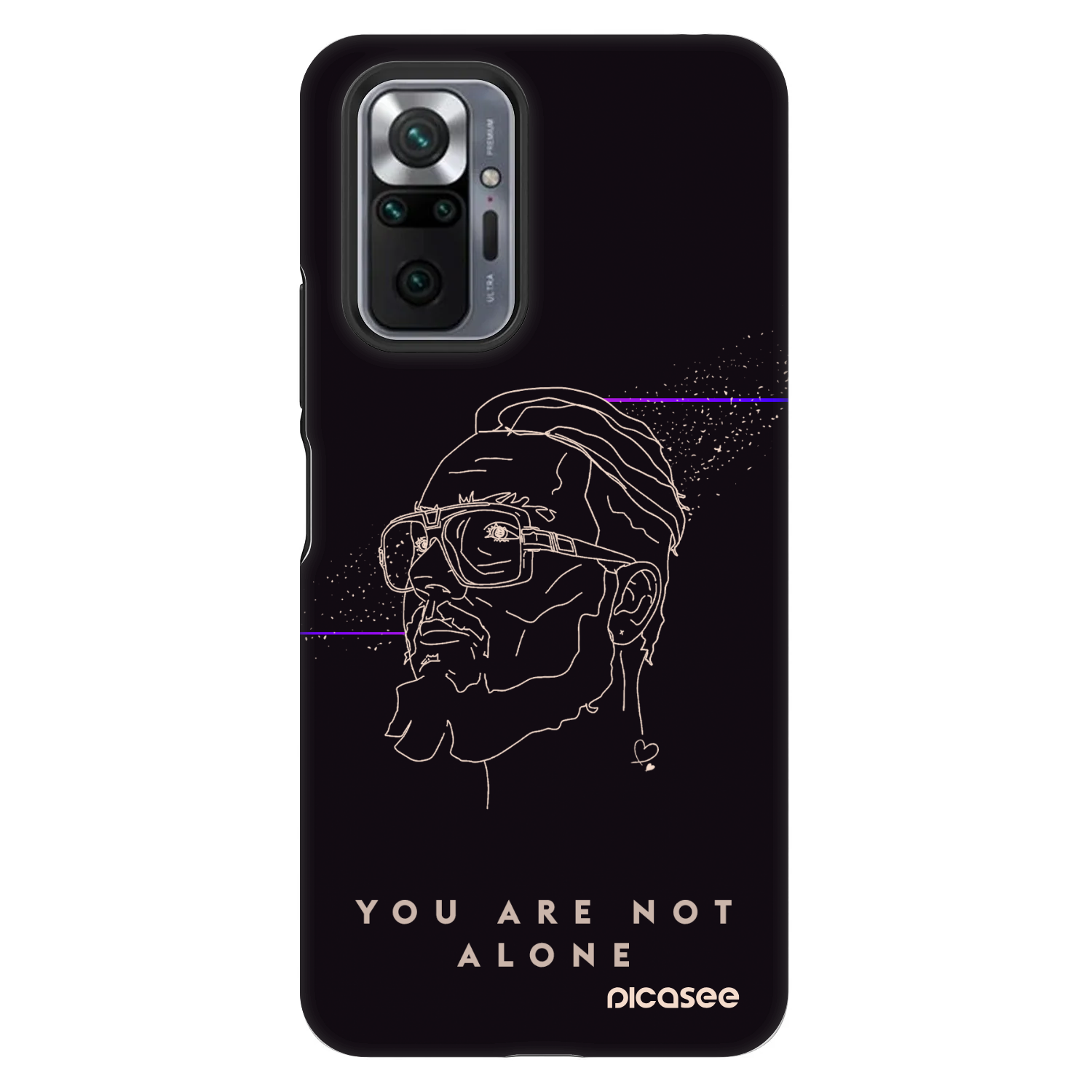 Picasee Fashion Case pre Xiaomi Redmi Note 10 Pro - You are not alone