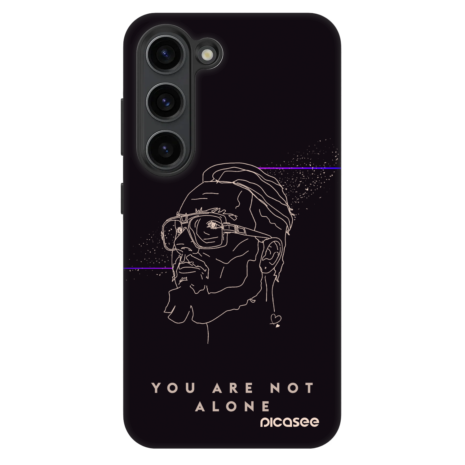 Picasee Fashion Case pre Samsung Galaxy S23+ 5G - You are not alone