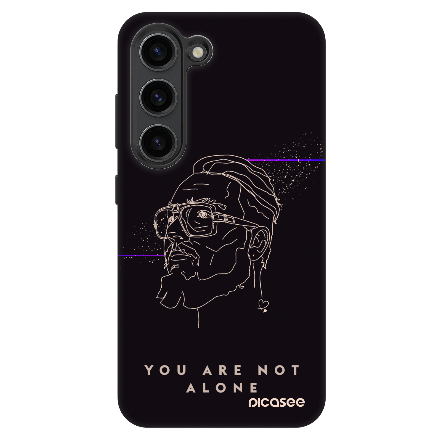 Picasee Fashion Case pre Samsung Galaxy S23 5G - You are not alone