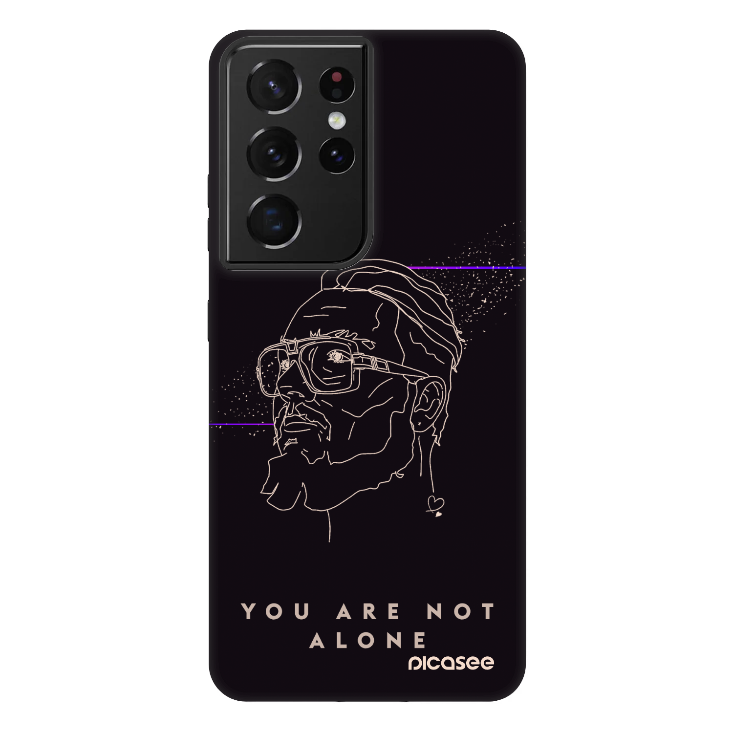 Picasee Fashion Case pre Samsung Galaxy S21 Ultra 5G G998B - You are not alone