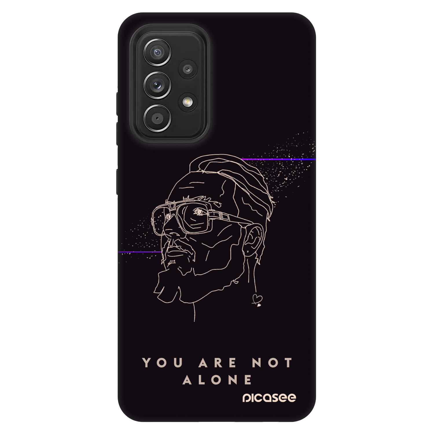 Picasee Fashion Case pre Samsung Galaxy A52s 5G A528B - You are not alone
