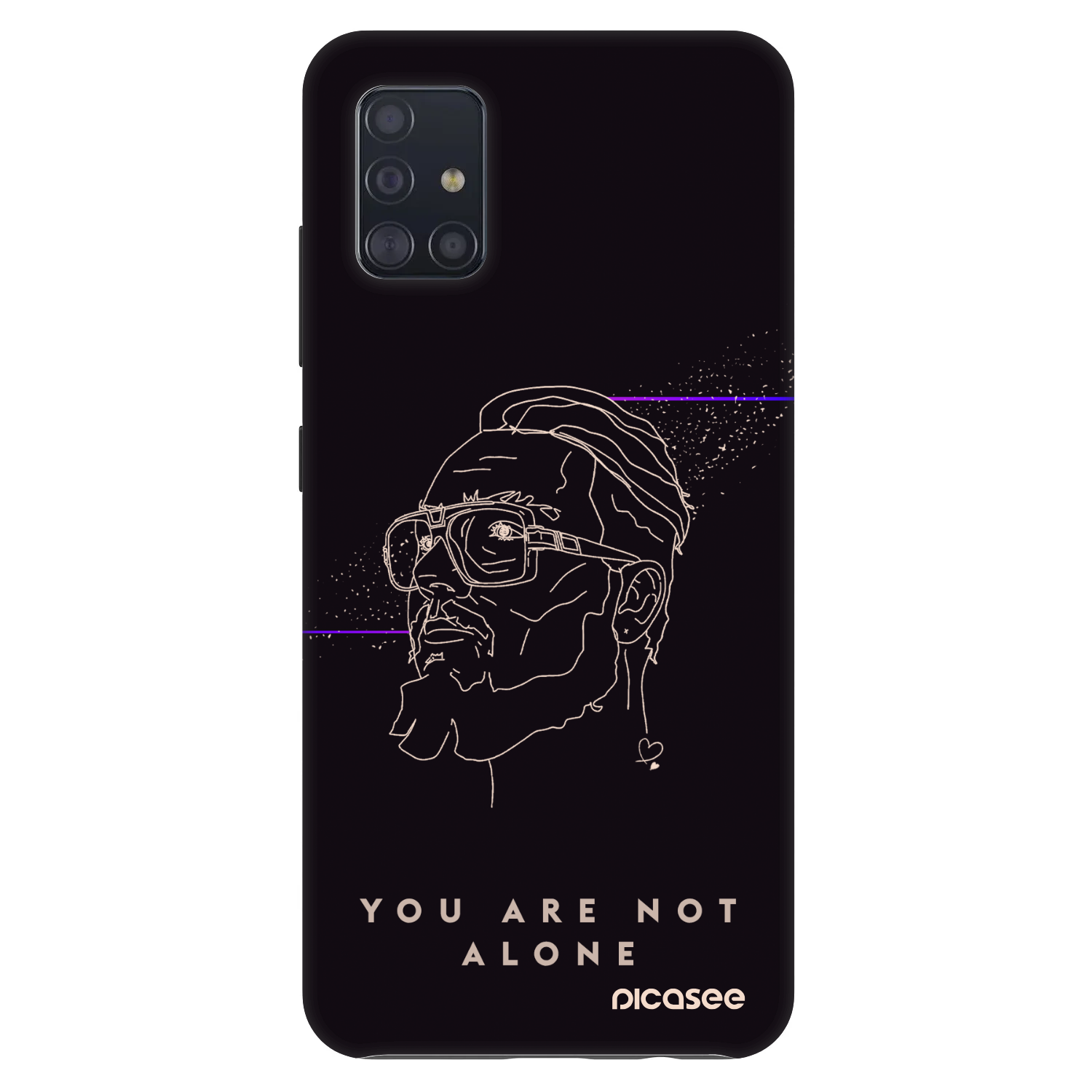 Picasee Fashion Case pre Samsung Galaxy A51 A515F - You are not alone