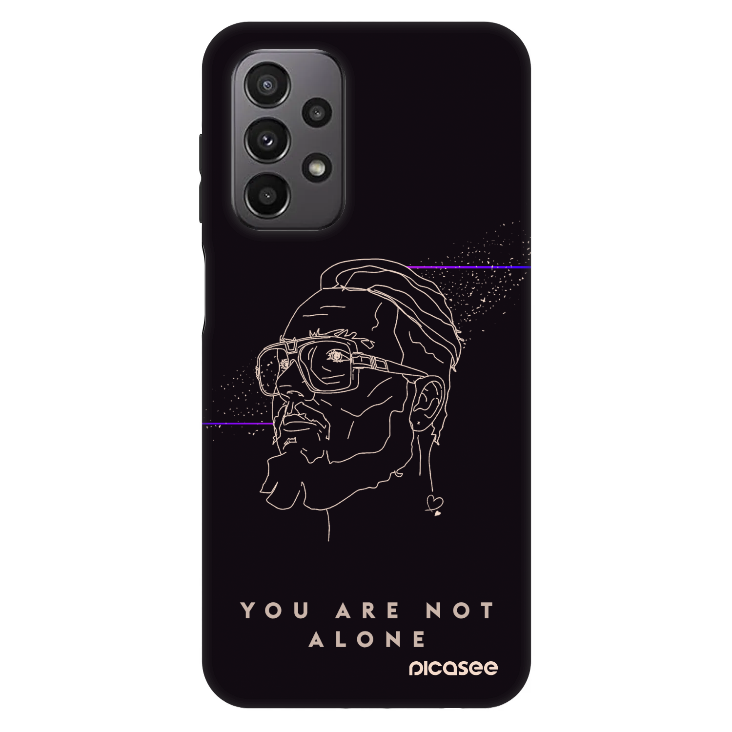 Picasee Fashion Case pre Samsung Galaxy A23 A235F 4G - You are not alone