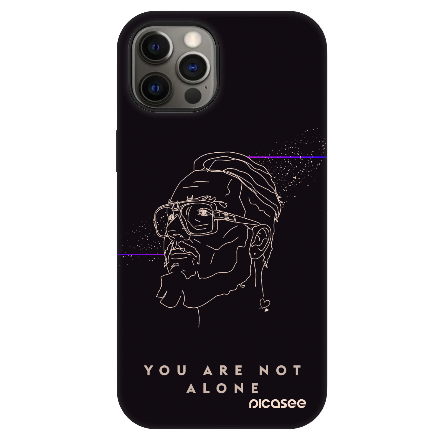 Picasee Fashion Case MagSafe pre Apple iPhone 12 - You are not alone