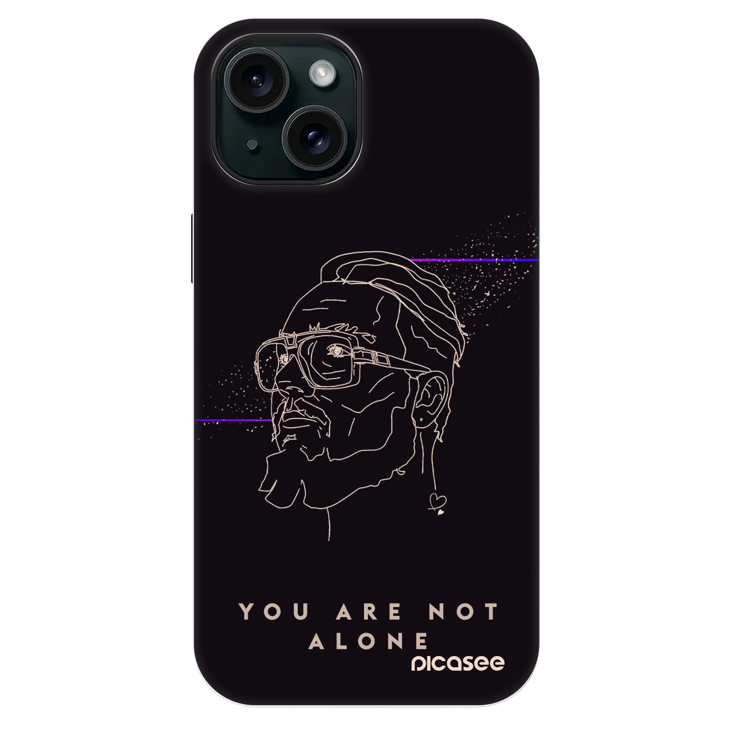 Picasee Fashion Case MagSafe pre Apple iPhone 13 - You are not alone