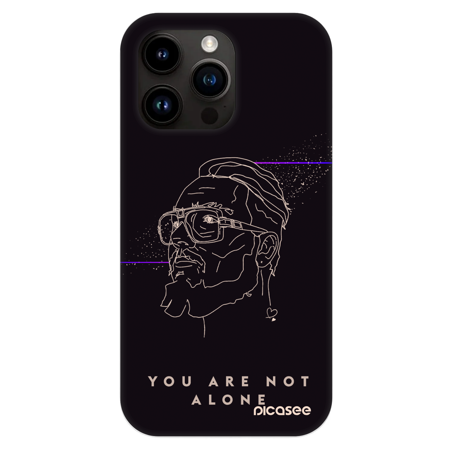 Picasee Fashion Case MagSafe pre Apple iPhone 13 Pro - You are not alone